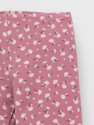 Лосины для девочки, артикул: КР 4321, цвет: розовый - 2 фото