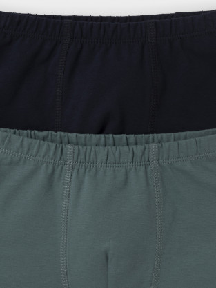 Трусы для мальчика, артикул: К 1912-2уп, цвет: зеленый - 2 фото