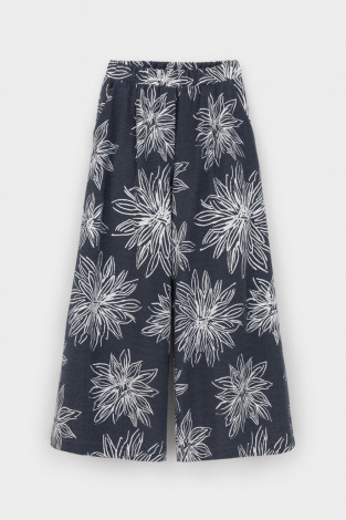 Брюки женские для мам, артикул: ЕВТ 4150, цвет: синий - 2 фото