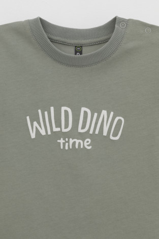 Футболка для мальчика, артикул: КР 302723, цвет: зеленый - 2 фото