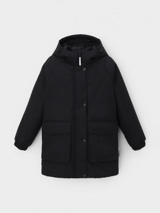 Куртка для девочки, артикул: ВК 32195/1 УЗГ, цвет: черный - 2 фото