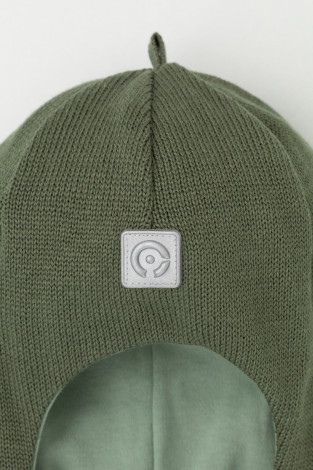 Шапка для мальчика, артикул: КВ 20268/24, цвет: зеленый - 2 фото