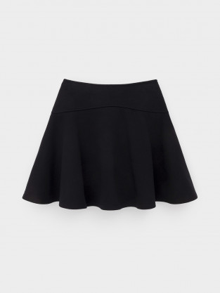 Юбка для девочки, артикул: К 7148, цвет: черный - 2 фото