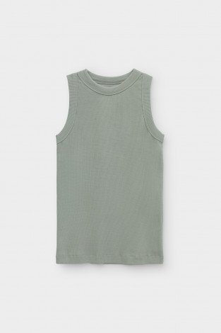 Майки женские для мам, артикул: ЕВТ 3239, цвет: зеленый - 2 фото