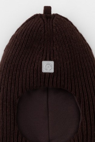 Шапка для мальчика, артикул: КВ 20363/24ш, цвет: коричневый - 2 фото