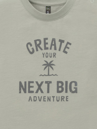 Футболка для мальчика, артикул: КР 302973, цвет: зеленый - 2 фото