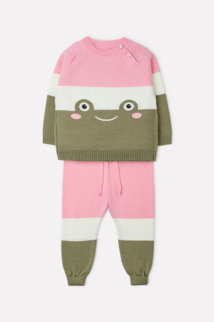 Комплект для девочки, артикул: К 855/ш, цвет: светло-розовый - 2 фото