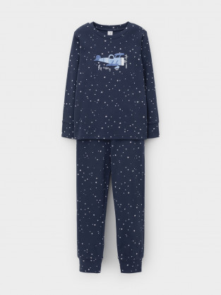 Пижама для мальчика, артикул: К 1621, цвет: синий - 2 фото