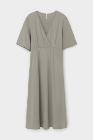 Сорочки ночные женские для мам, артикул: Е 10055, цвет: хаки - 2 фото