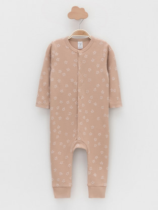 Комбинезон для новорожденных, артикул: К 6535-2уп, цвет: бежевый - 2 фото