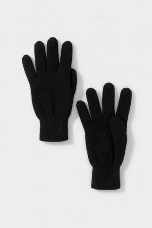 Перчатки женские для мам, артикул: ЕВ 10013/ш, цвет: черный - 2 фото