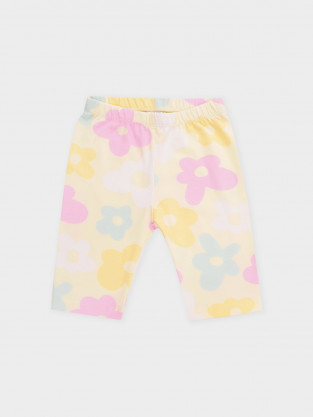 Велосипедки для девочки, артикул: КР 4036, цвет: желтый - 2 фото