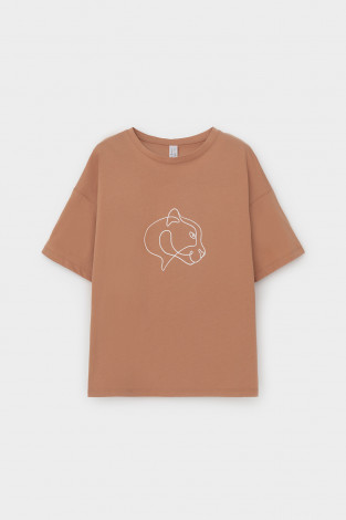 Комплекты для дома для мам, артикул: Е 20053/24, цвет: коричневый - 2 фото