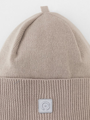 Шапка для девочки, артикул: КВ 20422, цвет: бежевый - 2 фото