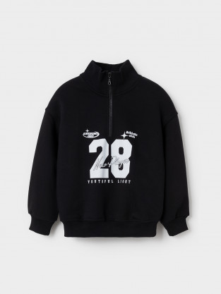 Свитшоты для мальчика, артикул: КР 303025, цвет: черный3 - 2 фото