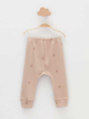 Брюки для новорожденных, артикул: К 4718-2уп, цвет: бежевый - 2 фото