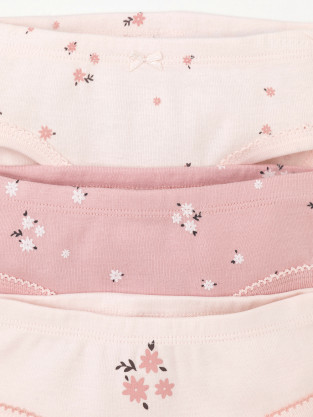 Трусы для девочки, артикул: К 1978-3уп, цвет: светло-розовый - 2 фото