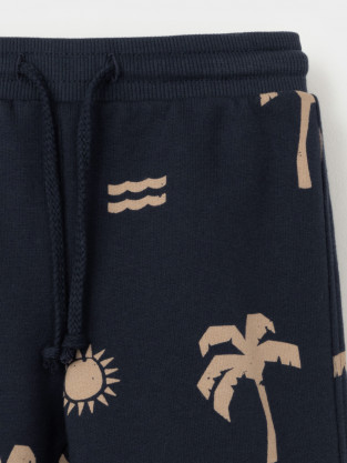 Брюки для мальчика, артикул: КР 400918, цвет: темно-синий - 2 фото