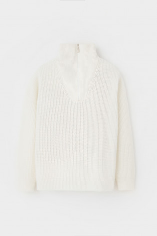 Джемперы женские для мам, артикул: ЕВ 30106/24ш, цвет: бежевый - 2 фото