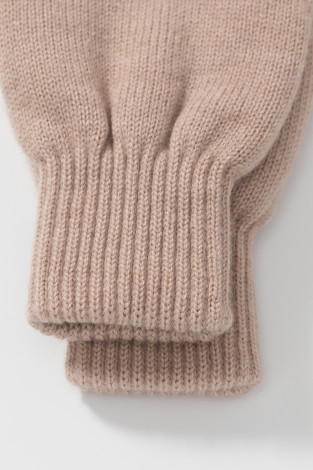 Перчатки женские для мам, артикул: ЕВ 10013/ш, цвет: бежевый - 2 фото