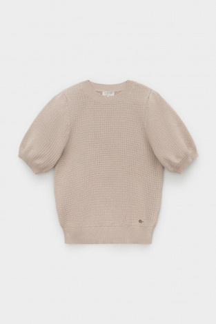 Джемперы женские для мам, артикул: ЕВ 30142, цвет: бежевый - 2 фото