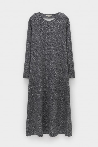 Платья женские для мам, артикул: ЕВТ 5092, цвет: темно-серый - 2 фото