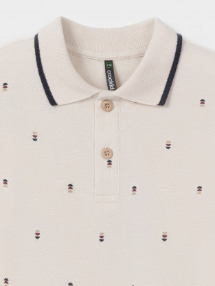 Футболка для мальчика, артикул: КР 302416-1, цвет: светло-бежевый - 2 фото