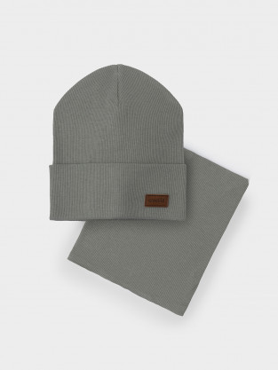 Шапка для мальчика, артикул: К 8149/25, цвет: зеленый - 2 фото