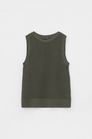 Майки женские для мам, артикул: ЕВ 30153, цвет: зеленый - 2 фото