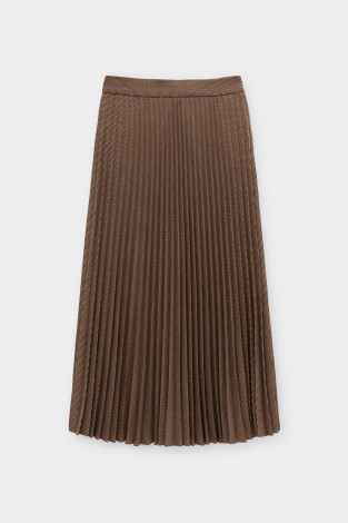 Юбки женские для мам, артикул: ЕТ 70000, цвет: бежевый - 2 фото