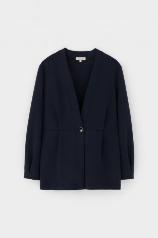 Жакеты, куртки женские для мам, артикул: ЕВТ 3294, цвет: синий - 2 фото