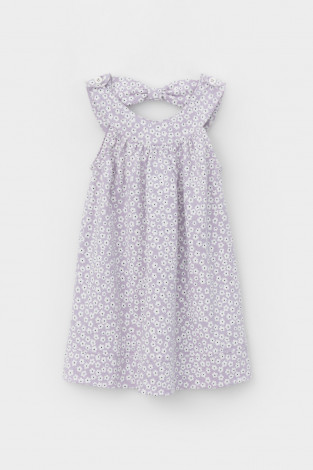 Сарафан для девочки, артикул: КР 5861, цвет: фиолетовый - 2 фото