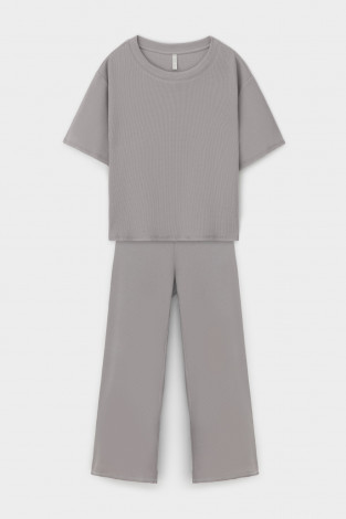 Комплекты для дома для мам, артикул: Е 20150, цвет: серый - 2 фото