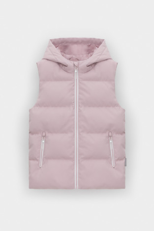 Жилет для девочки, артикул: ВК 35018/1 ГР (98-128), цвет: розовый - 2 фото