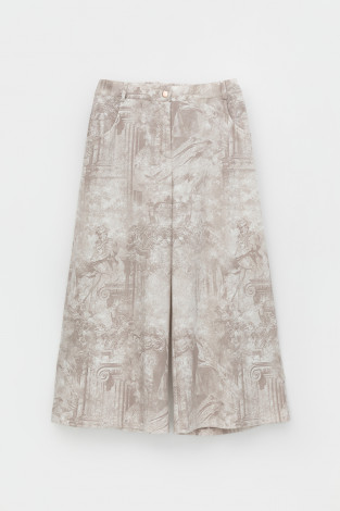 Брюки женские для мам, артикул: ЕВТ 4088, цвет: сливки2 - 2 фото