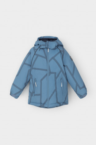 Куртки для мальчика, артикул: ВК 36087/н/6 ГР, цвет: голубой - 2 фото