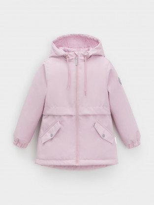 Куртка для девочки, артикул: ВК 32179/4 УЗГ, цвет: фиолетовый - 2 фото