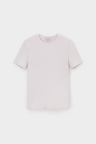 Футболки женские для мам, артикул: ЕВТ 3293, цвет: светло-розовый - 2 фото