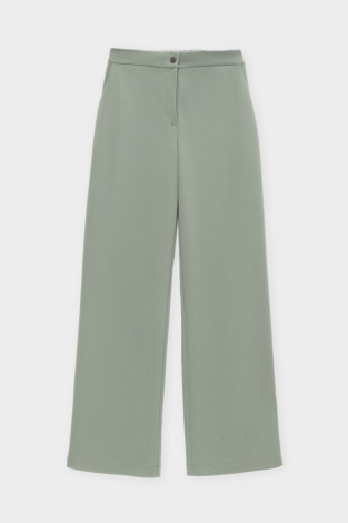 Брюки женские для мам, артикул: ЕВТ 4092, цвет: хаки - 2 фото