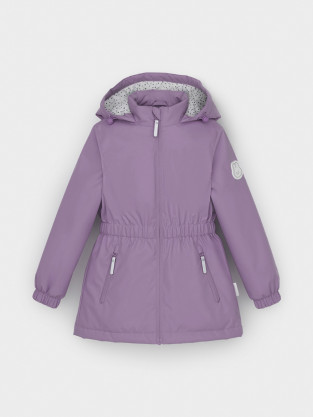 Куртка для девочки, артикул: ВК 32164/5 УЗГ, цвет: бордовый - 2 фото