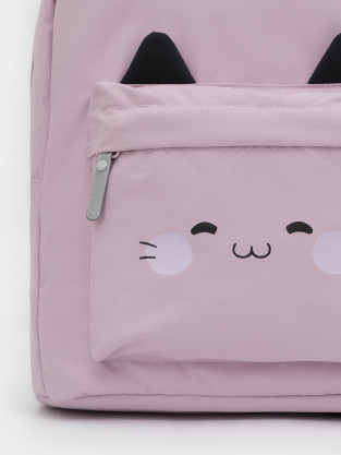 Рюкзак для девочки, артикул: АКС 1006/18 ГР, цвет: фиолетовый - 2 фото