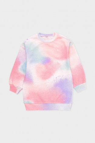 Джемпер для девочки, артикул: КР 302671-1, цвет: мульти - 2 фото