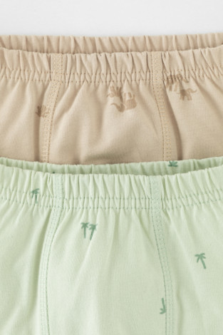 Трусы для мальчика, артикул: К 1930-2уп, цвет: голубой - 2 фото