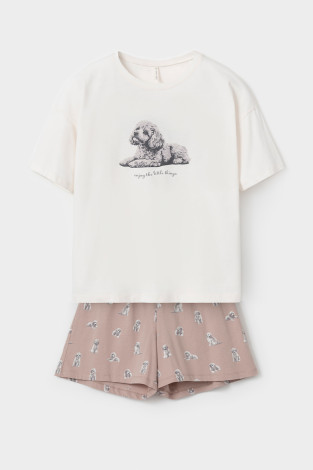 Комплекты для дома для мам, артикул: Е 20195, цвет: светло-розовый - 2 фото