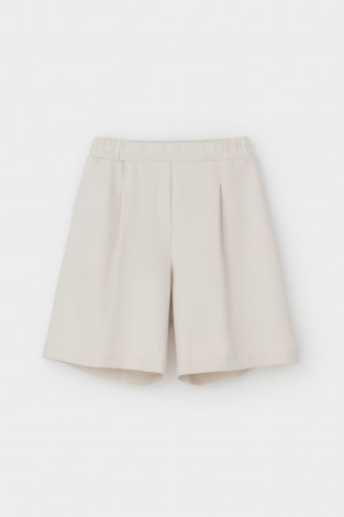 Шорты женские для мам, артикул: ЕВТ 4140, цвет: светло-бежевый - 2 фото