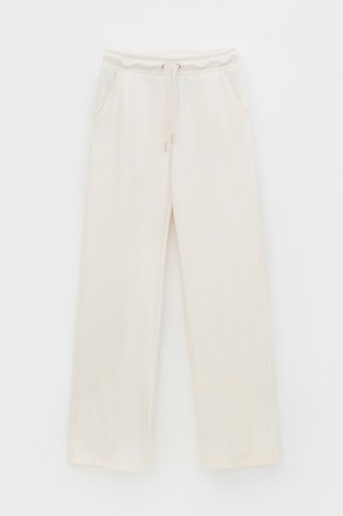 Брюки женские для мам, артикул: ЕВТ 4039/24, цвет: светло-бежевый - 2 фото