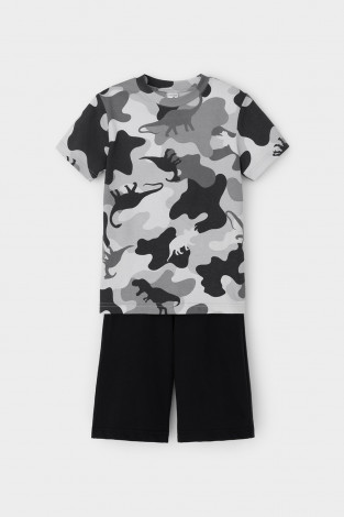 Пижама для мальчика, артикул: К 1614, цвет: черный3 - 2 фото