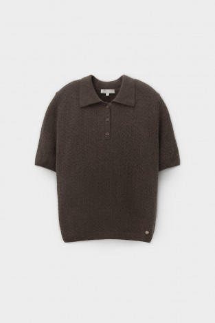 Джемперы женские для мам, артикул: ЕВ 30301/ш, цвет: коричневый - 2 фото