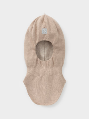 Шапка для девочки, артикул: КВ 20268, цвет: бежевый - 2 фото