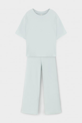 Комплекты для дома для мам, артикул: Е 20150, цвет: голубой - 2 фото